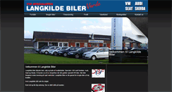 Desktop Screenshot of langkilde-biler.dk